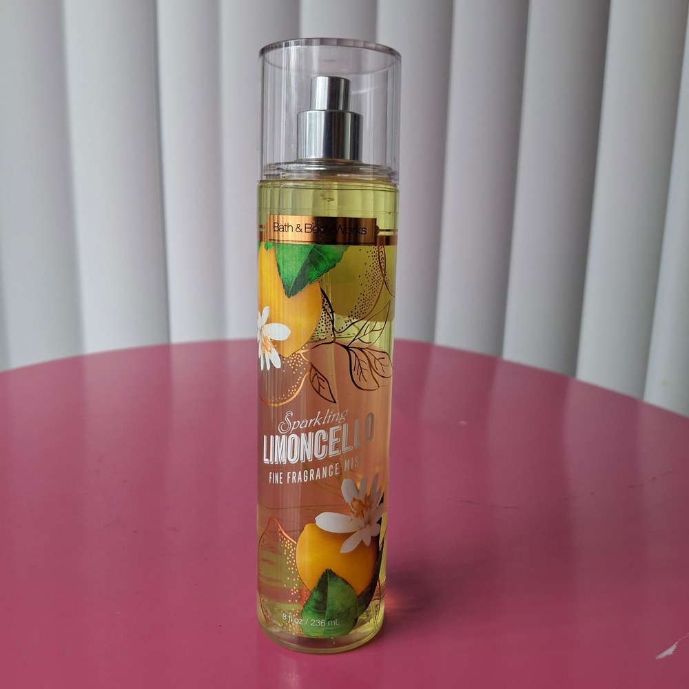 Bath & Body Works SPARKLING LIMONCELLO Fine Fragrance Mist 8 oz Retired